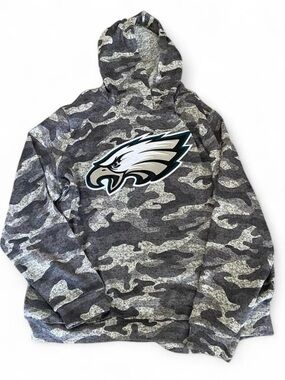 Antigua Gray Heather Pullover Hoodie